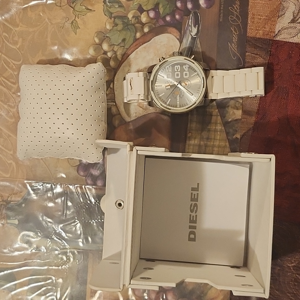 Diesel White watch